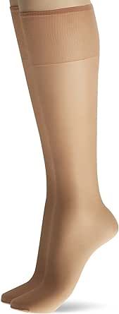 Hanes Silk Reflections Women's 2-Pack Knee High Sandalfoot