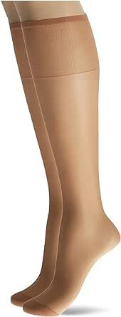 Hanes Women's Silk Reflections Knee High Reinforced Toe 775-Multiple Packs Available