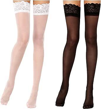 Lidogirl Lace Top Thigh High Stockings